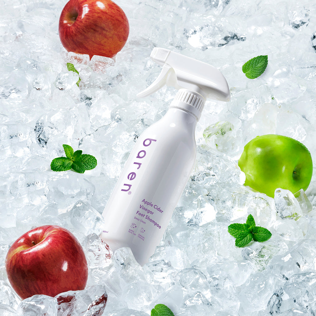baren Apple Cider Vinegar Foot Shampoo 400ml