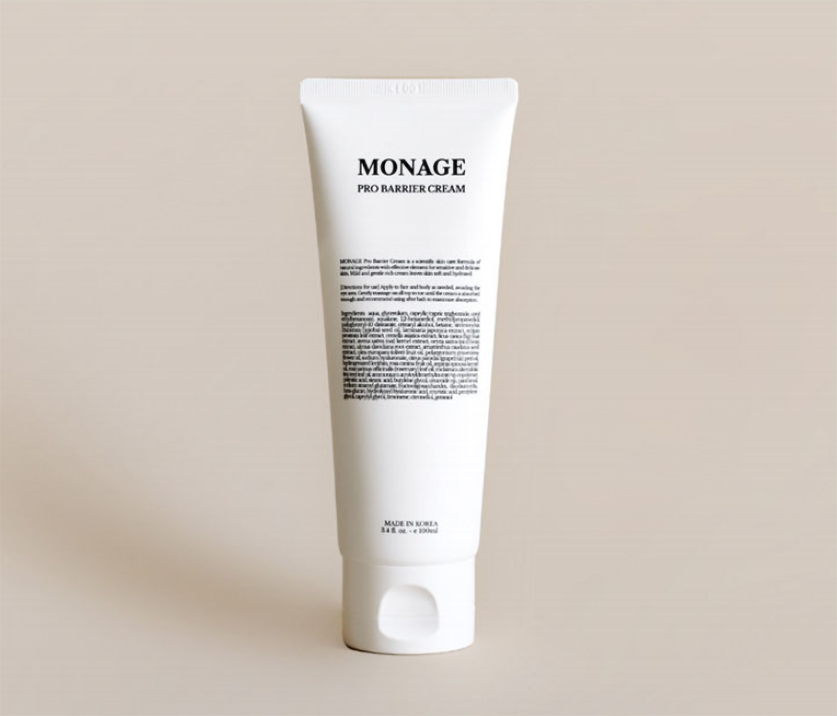 MONAGE Vegan Skin Barrier Intensive Cream 100ml - DODOSKIN