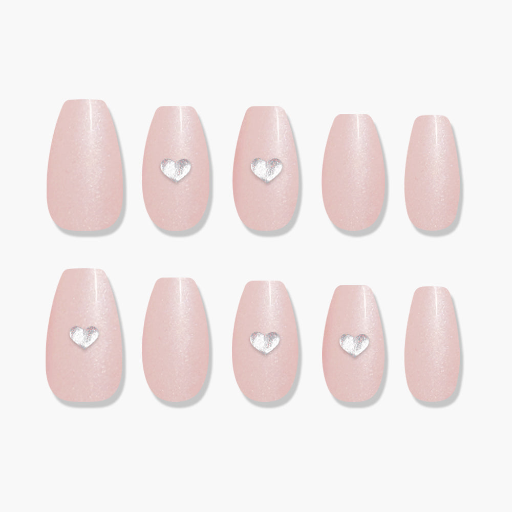 MUZMAK Nail Tips 36pcs #Shell(Coffin)