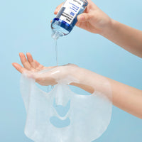 WELLAGE Máscara de ampulle azul hialurónico real 0.27ml * 5ea