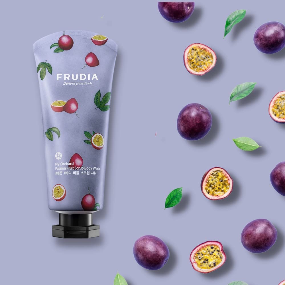 (Matthew) FRUDIA My Orchard Passion Fruit Scrub Body Wash 200ml - DODOSKIN