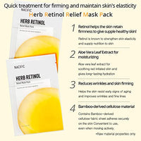 NACIFIC Herb Retinol Relief Mask Pack 10ea