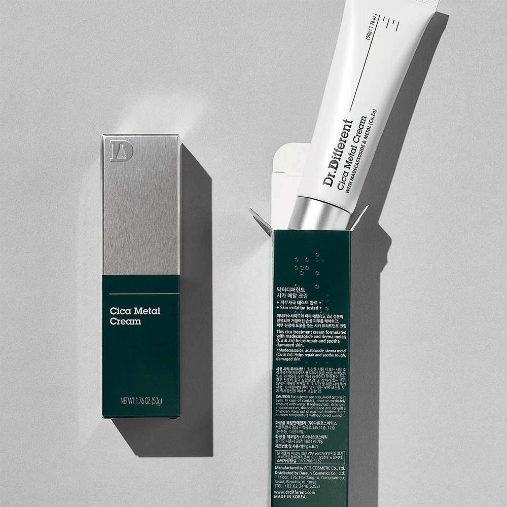 Dr. Different Cica Metal Cream 50g - DODOSKIN