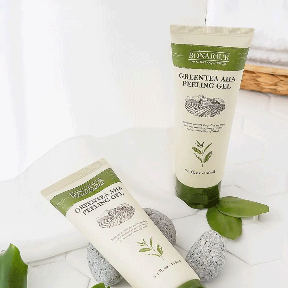 BONAJOUR Green Tea AHA Peeling Gel 150ml - DODOSKIN
