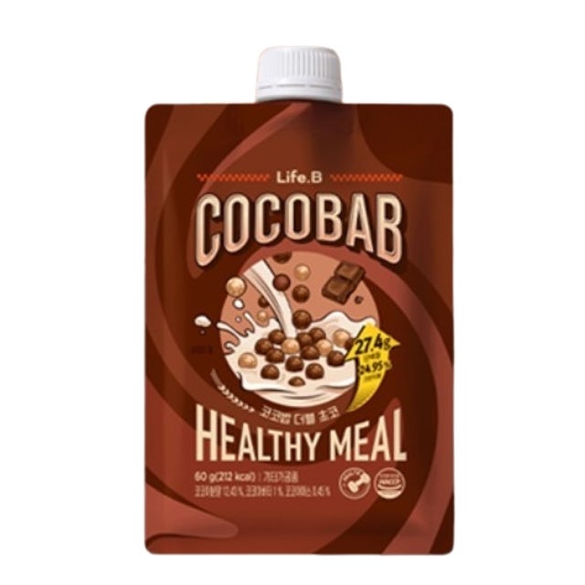 LifeB Cocobab Protein Shake Double Choco 60g x 7ea