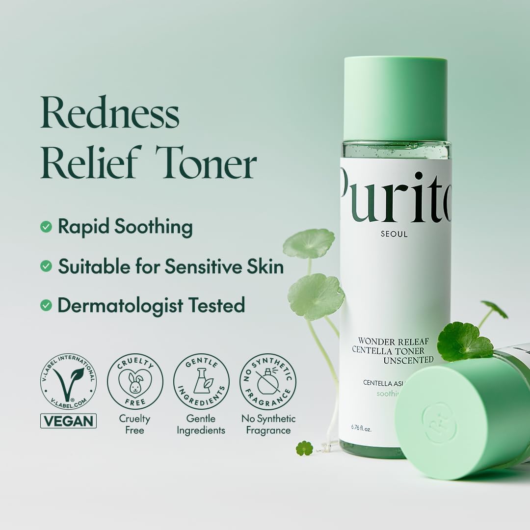 PURITO Wonder Releaf Centella Toner Unscented 200ml - DODOSKIN