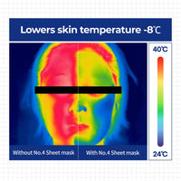 numbuzin No.4 Icy Soothing Sheet Mask 4ea - DODOSKIN