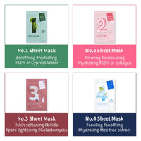 numbuzin No.2 Water Collagen 65% Voluming Sheet Mask 4ea - DODOSKIN