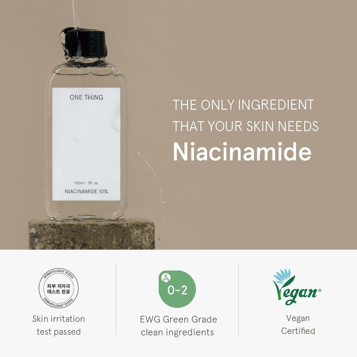 ONE THING NIACINAMIDE 10% 150ml - DODOSKIN