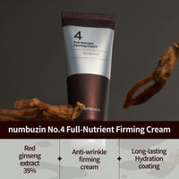 numbuzin No.4 Full-Nutrient Firming Cream 60ml - DODOSKIN