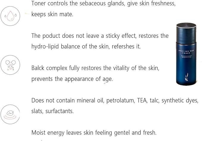 AHC Only For Men Toner 150mL - DODOSKIN