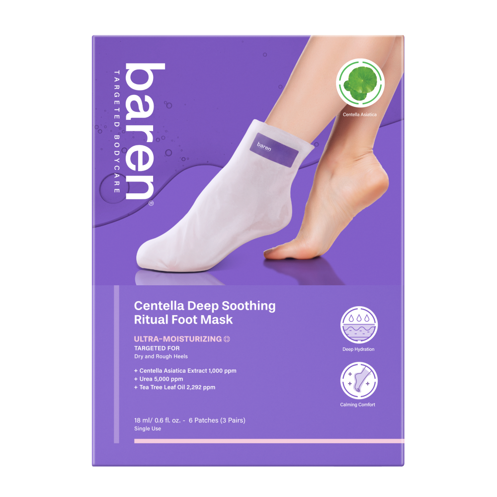 baren Centella Deep Soothing Ritual Foot Mask (6ea)