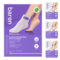 baren Centella Deep Soothing Ritual Foot Mask (6ea)