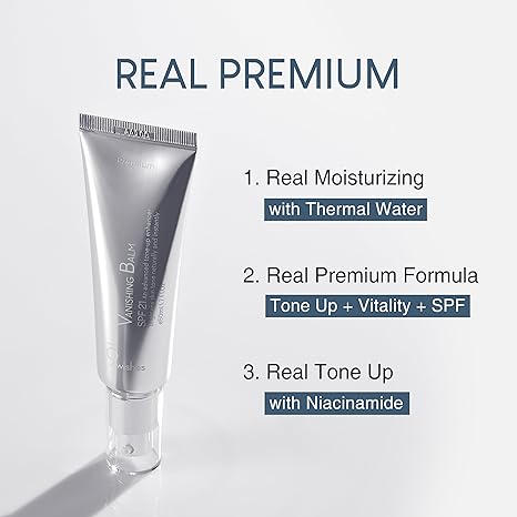 9wishes Vanishing Balm Premium Tone-Up SPF21 50ml - DODOSKIN