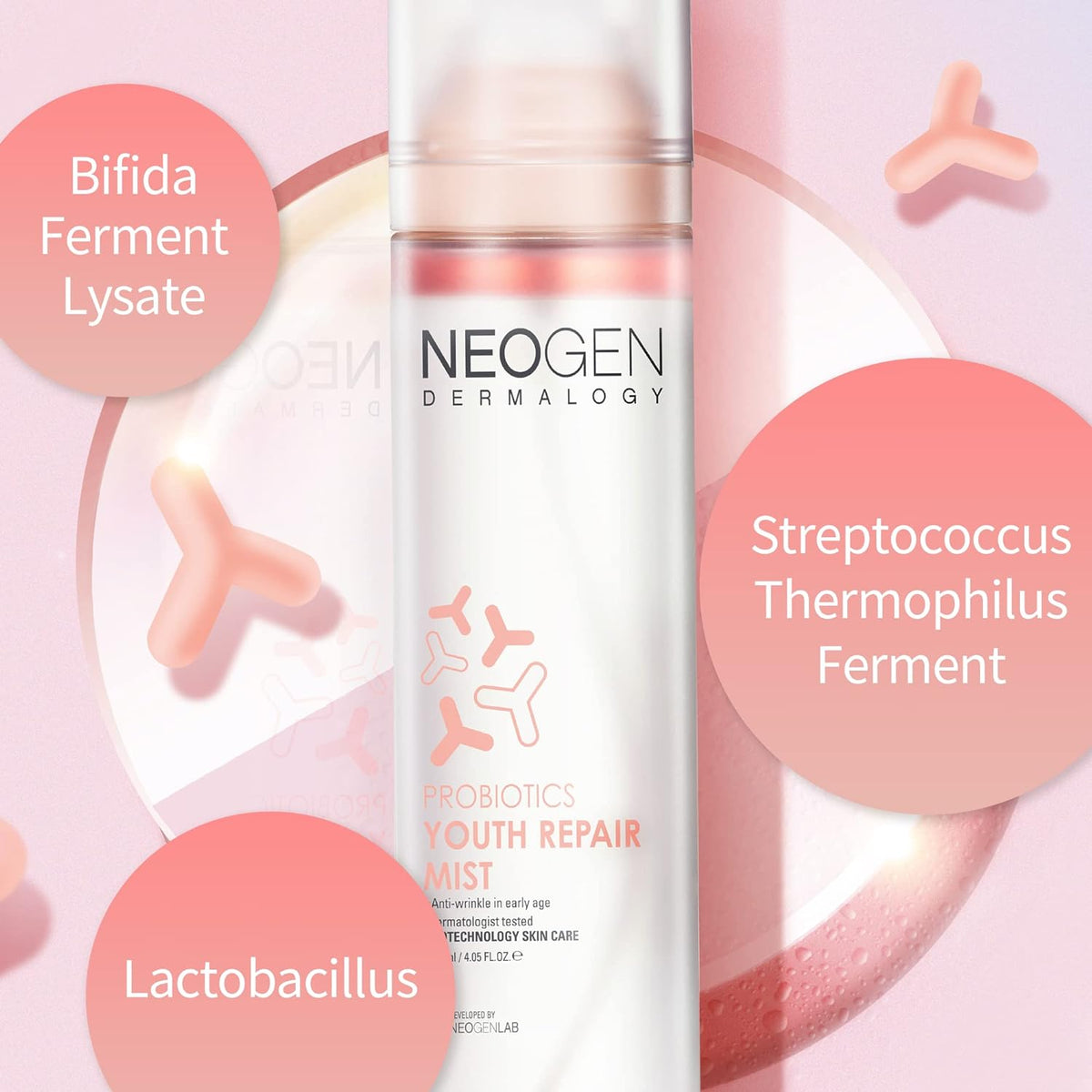 NEOGEN Dermalogy Probiotics Youth Repair Mist 120ml - DODOSKIN