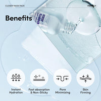 FRANKLY Closer Pore Minimizing Mask Pack 10ea