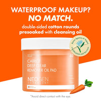 NEOGEN DERMALOGY Carrot Deep Clear Oil Pad 60ea - DODOSKIN