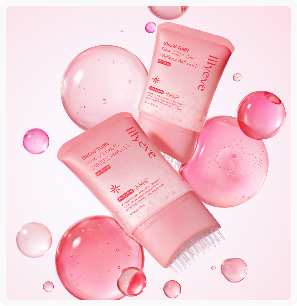 Growturn Pink Collagen Capsule Ampoule