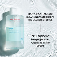 Cell Fusion C Low pH pHarrier Cleansing Water 500ml - DODOSKIN