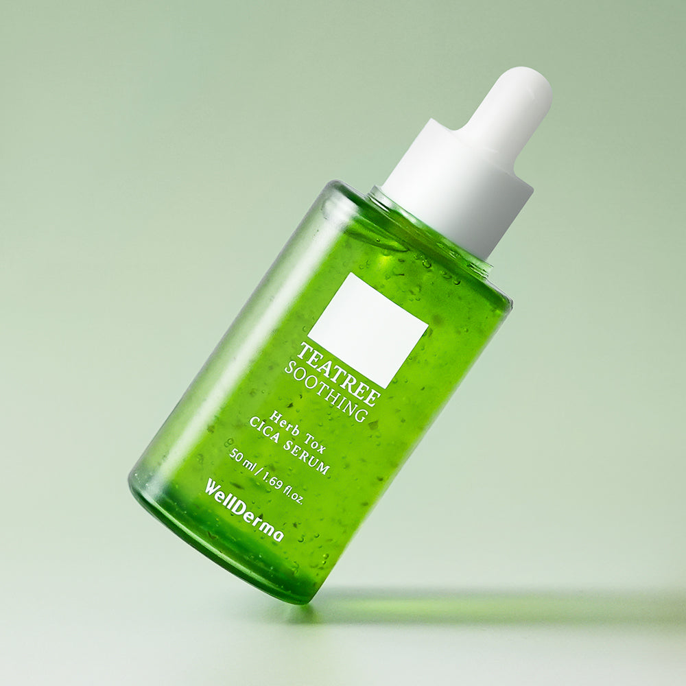 WellDerma Tea Tree Herb Tox Cica Serum 50ml