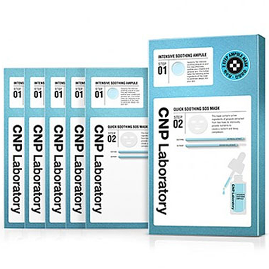 CNP Laboratory Quick Soothing SOS 2step Mask * 5ea - Dodoskin