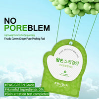 (Matthew) FRUDIA Green Grape Pore Peeling Pad 3ml / 1 Pad - DODOSKIN