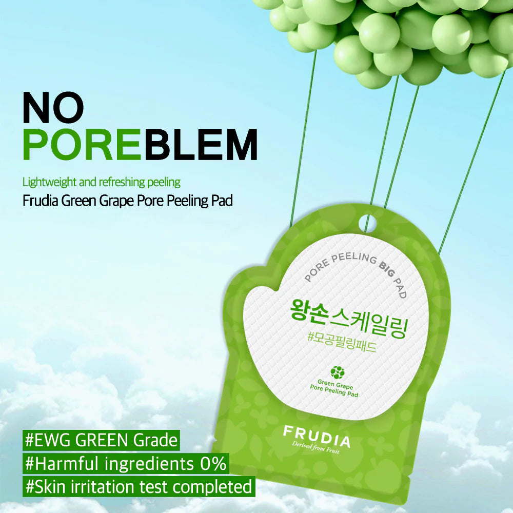 (Matthew) FRUDIA Green Grape Pore Peeling Pad 3ml / 1 Pad - DODOSKIN