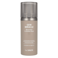 the SAEM Gem Miracle Black Pearl O2 Bubble Mask 105g - DODOSKIN