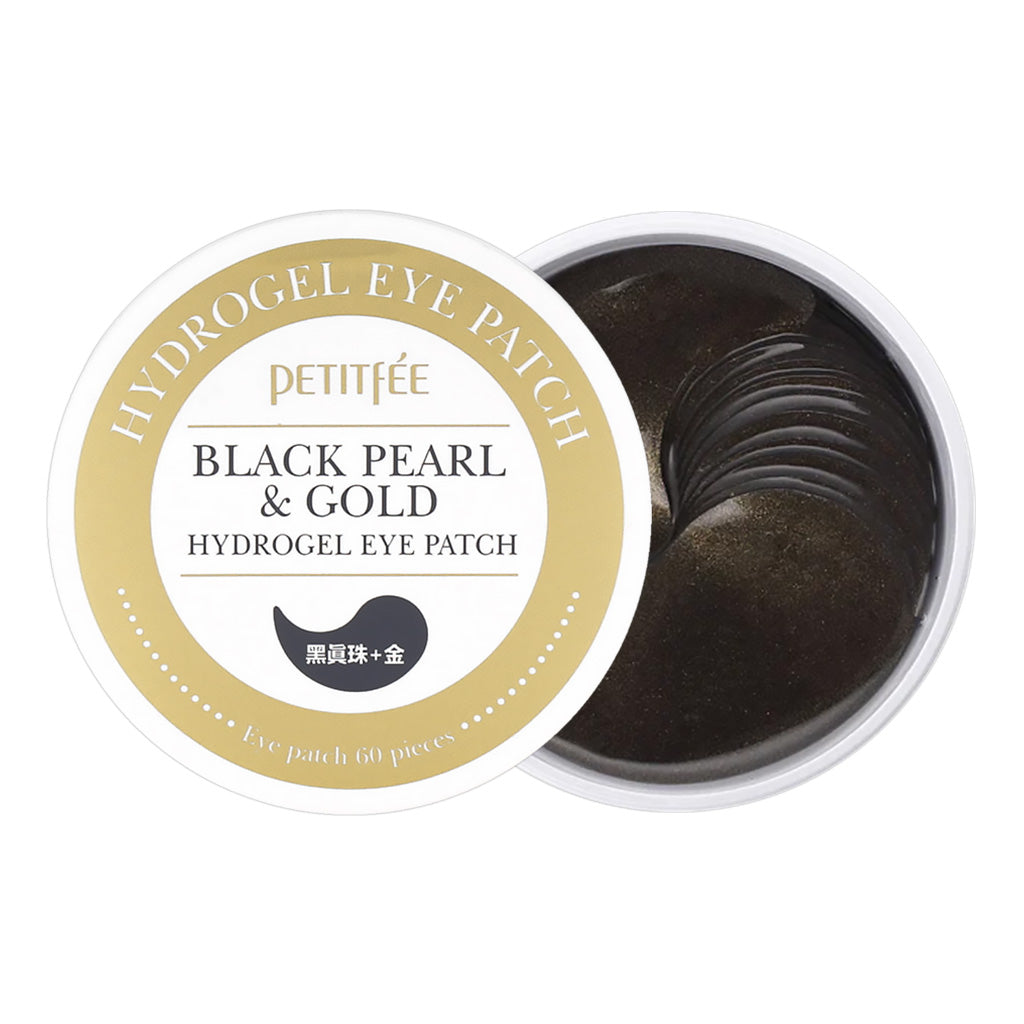 Petitfee Black Pearl & Gold Eye Patch 60ea (30days) - Dodoskin