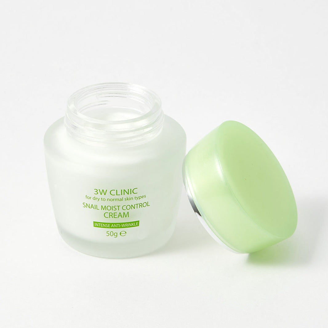 (Matt) 3W CLINIC Snail Moist Control Cream 50g - DODOSKIN