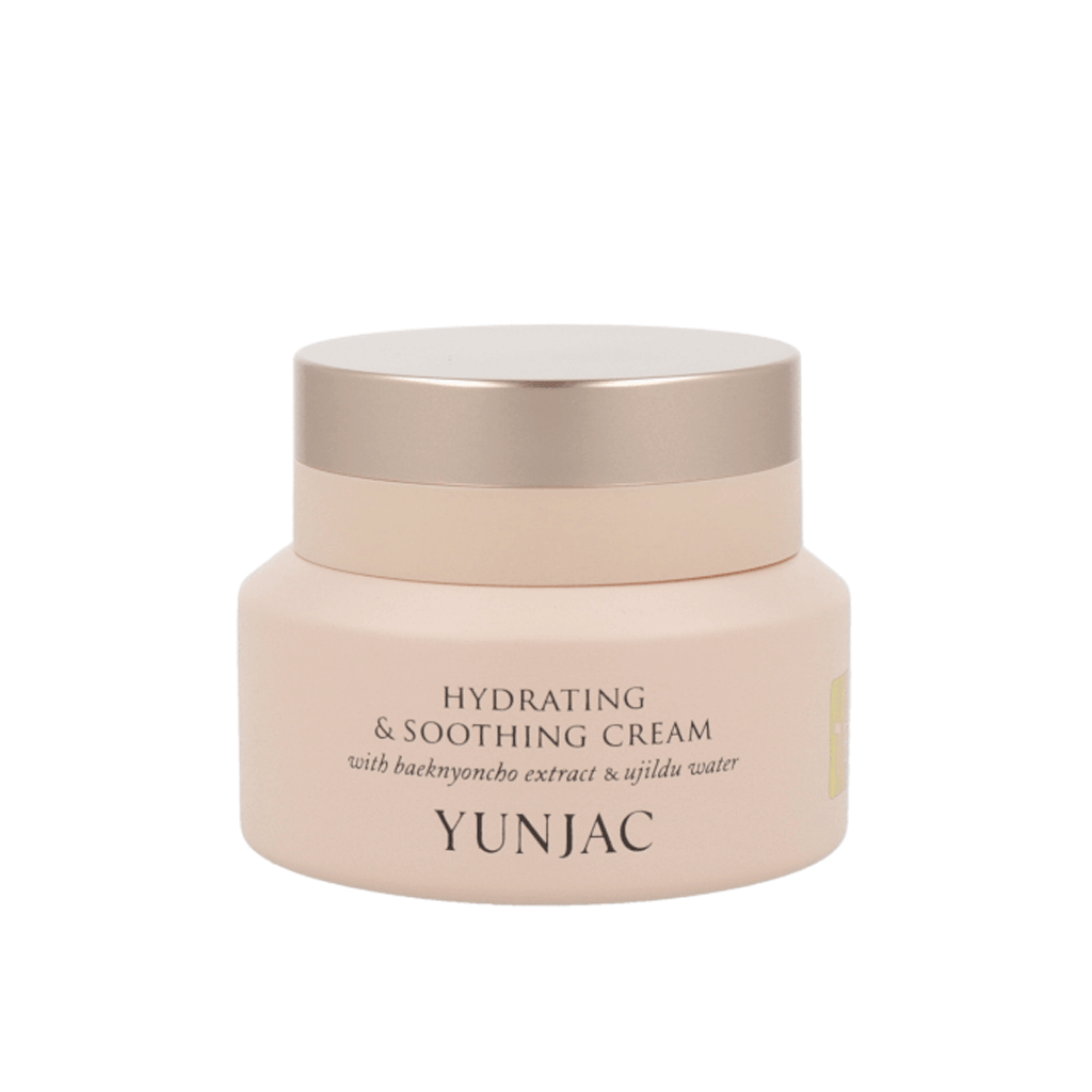 YUNJAC HYDRATING & SOOTHING CREAM WITH BAEKNYONCHO EXTRACT & UJILDU WATER 50ml - Dodoskin