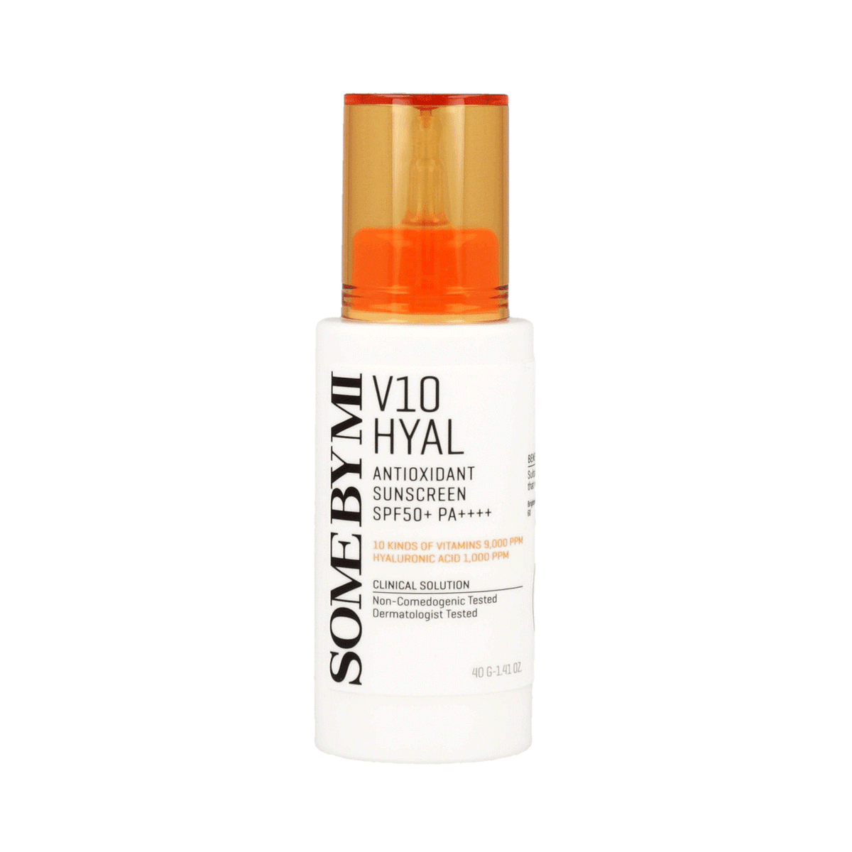 SOME BY MI V10 Hyal Antioxidant Sunscreen 40ml SPF50+ PA++++ - DODOSKIN