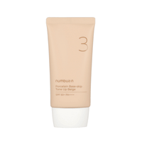 numbuzin No.3 Porcelain Base-skip Tone Up Beige SPF50+ PA+++ 50ml - DODOSKIN