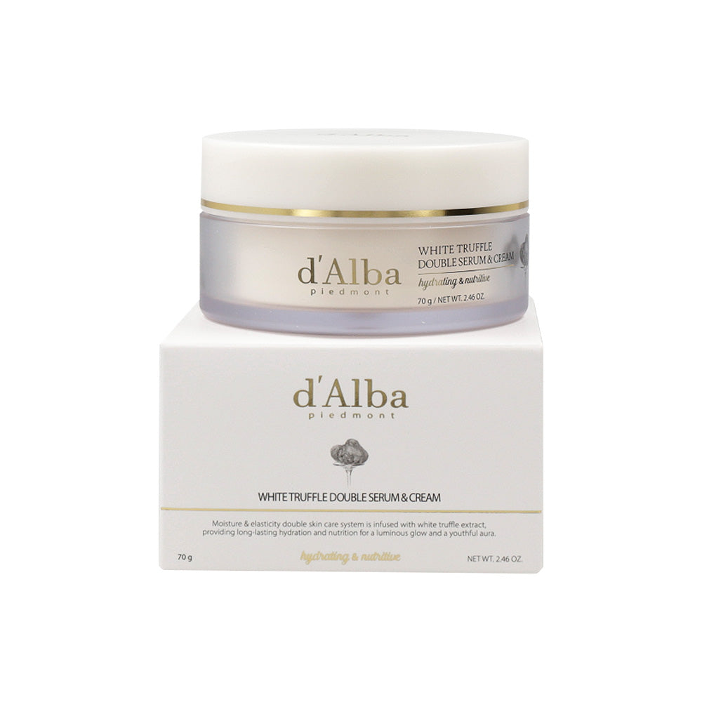 d'Alba White Truffle Double Serum & Cream 70g