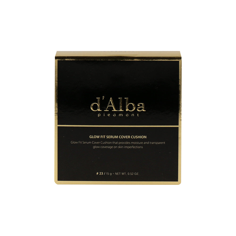 d'Alba Glow Fit Serum Cover Cushion 15g SPF50+ PA++++