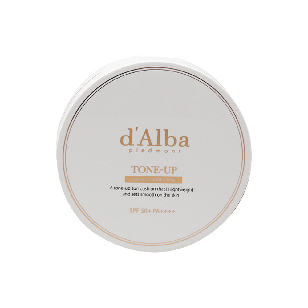 D'Aba hídrico tono-up cojín de sol 15g SPF50+PA ++++