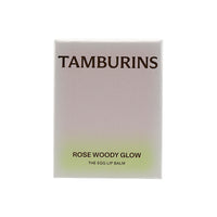 TAMBURINS Egg Lip Balm Rose Woody Glow 5g