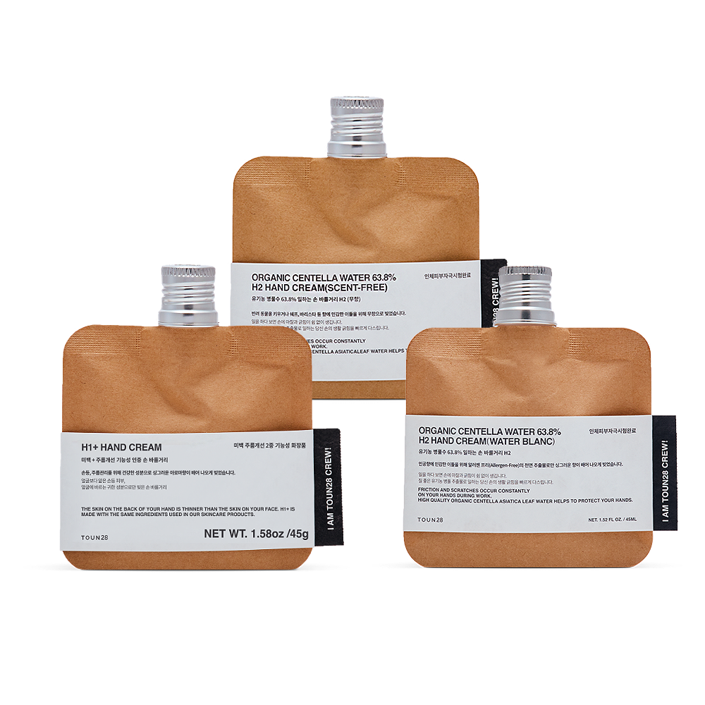 TOUN28 Organic 69% Hand Cream 45g (3 types) - DODOSKIN