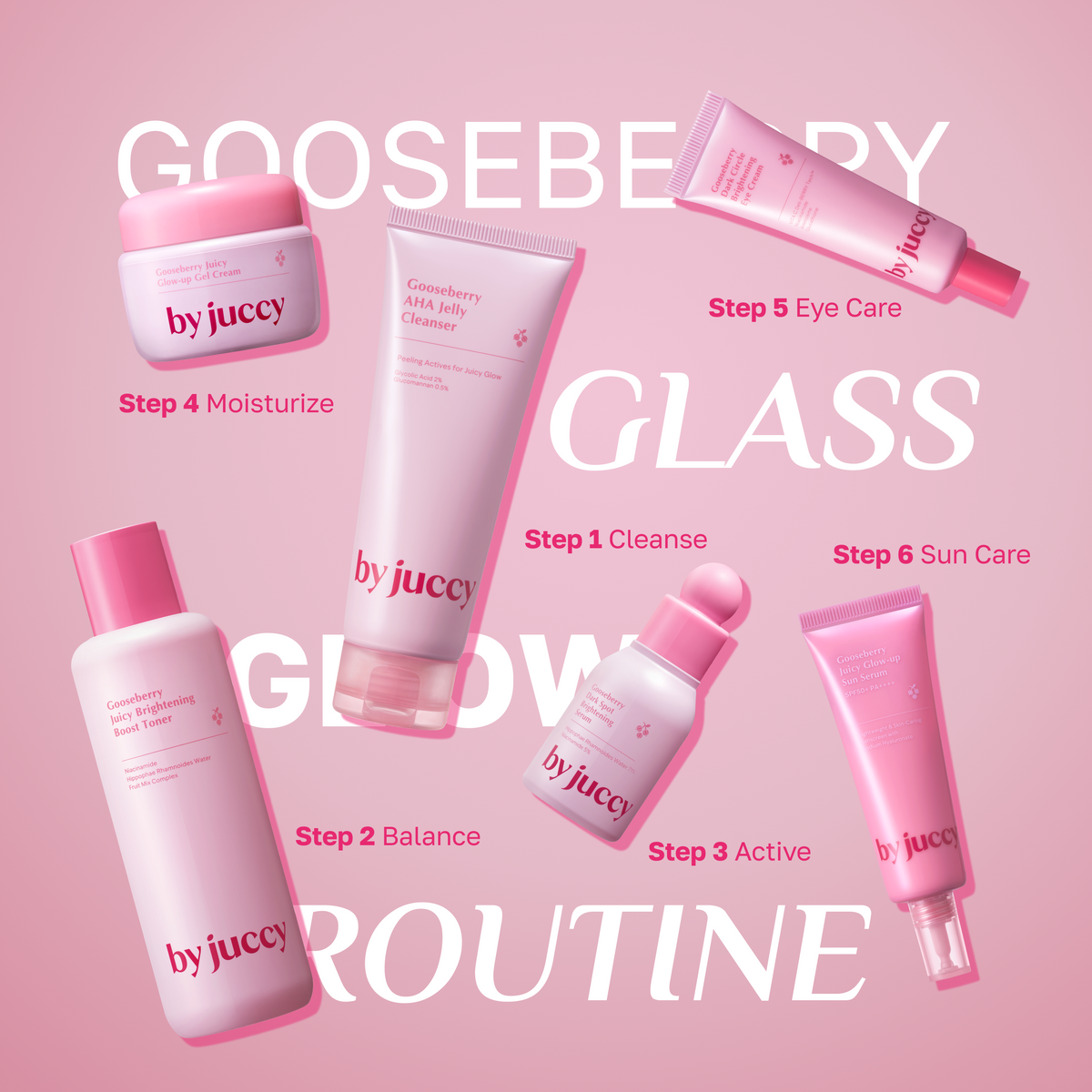 por Juccy Gooseberry Juicy Glow-Up Gel Cream 55ml