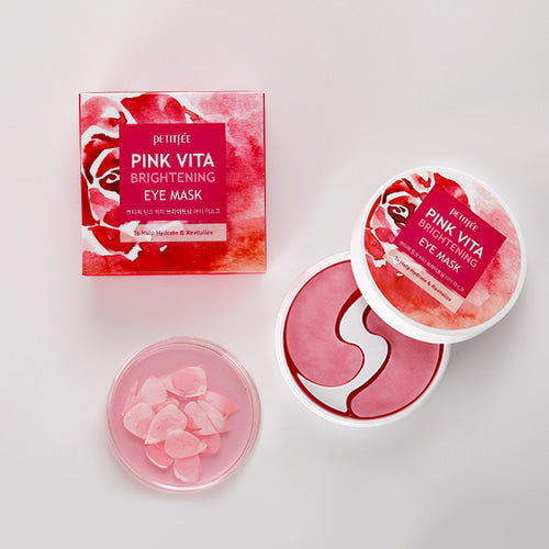 PETITFEE Pink Vita Brightening Eye Mask 60ea - DODOSKIN