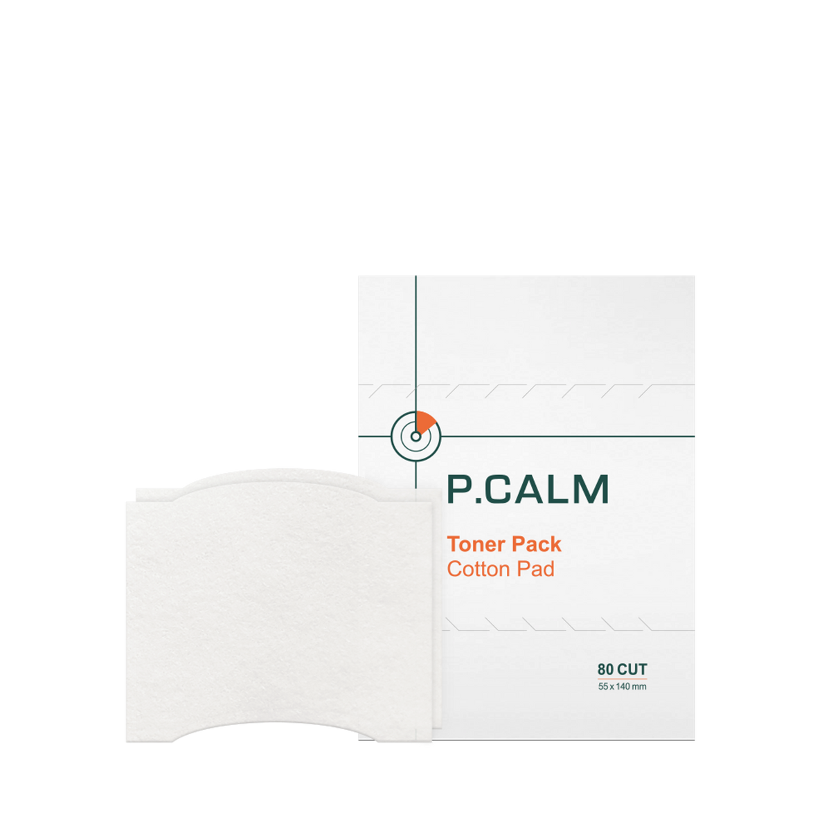 P.CALM Tóner Pack Algody Pad 40 PC (80 Cortes)