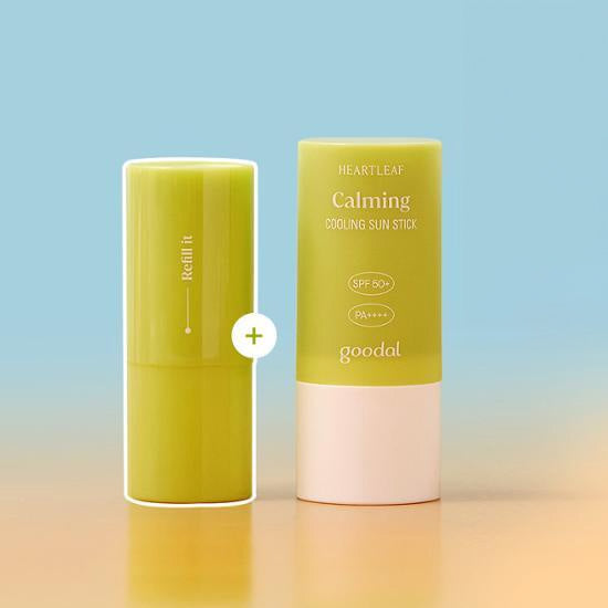 Goodal Heartleaf Calming Cofresing Sun Stick SPF50+ PA ++++ 19g (original+ recarga)