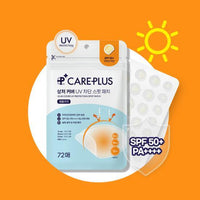 Careplus Cubierta de herida UV Bloqueo Patch 72 Hojas (se puede usar después de quitar los puntos)