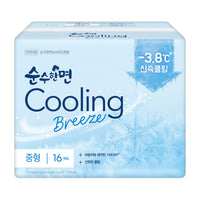 Soonsoohanmyeon Cooling Breeze Sanitary Pads 2 Types