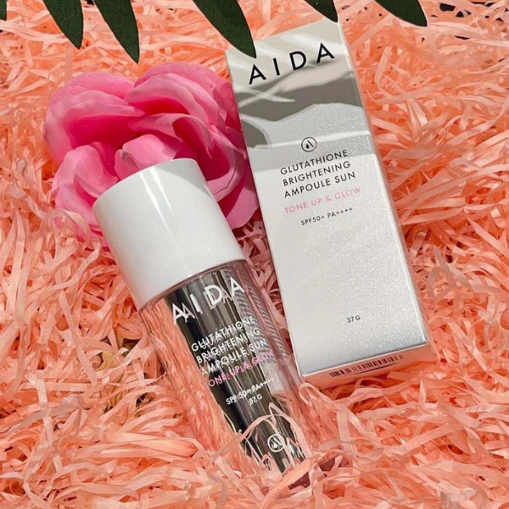 AIDA Glutathione Brightening Ampoule Sun SPF50+ PA++++ 37g