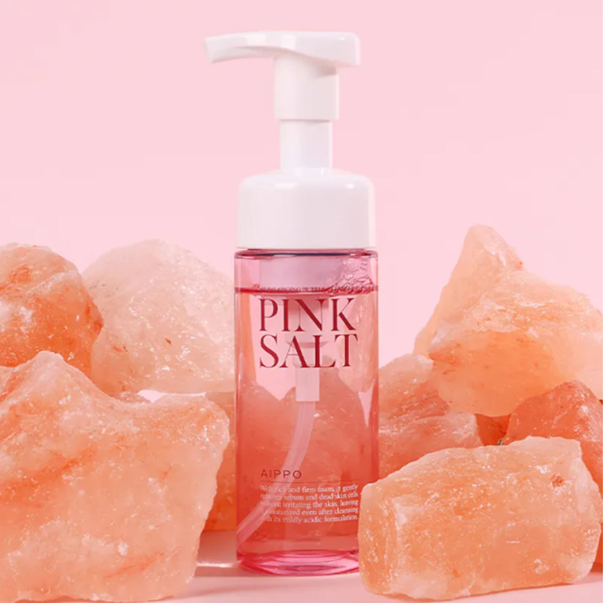 AIPPO Pinksalt pH Balancing Bubble Cleanser 155g