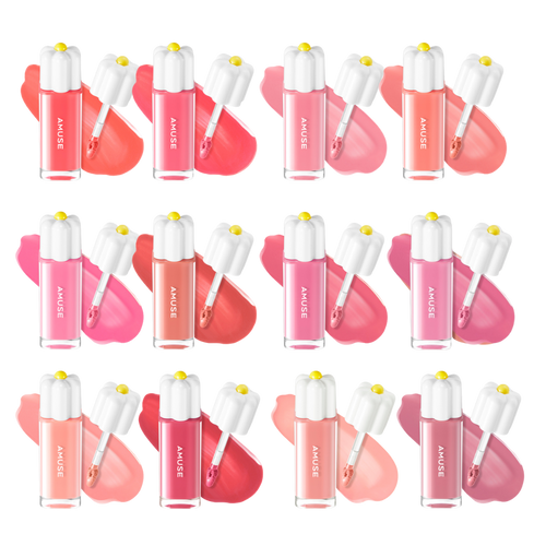 AMUSE New Dew Tint 4g: A compact, lightweight cosmetic product designed for a natural, dewy finish on the skin.