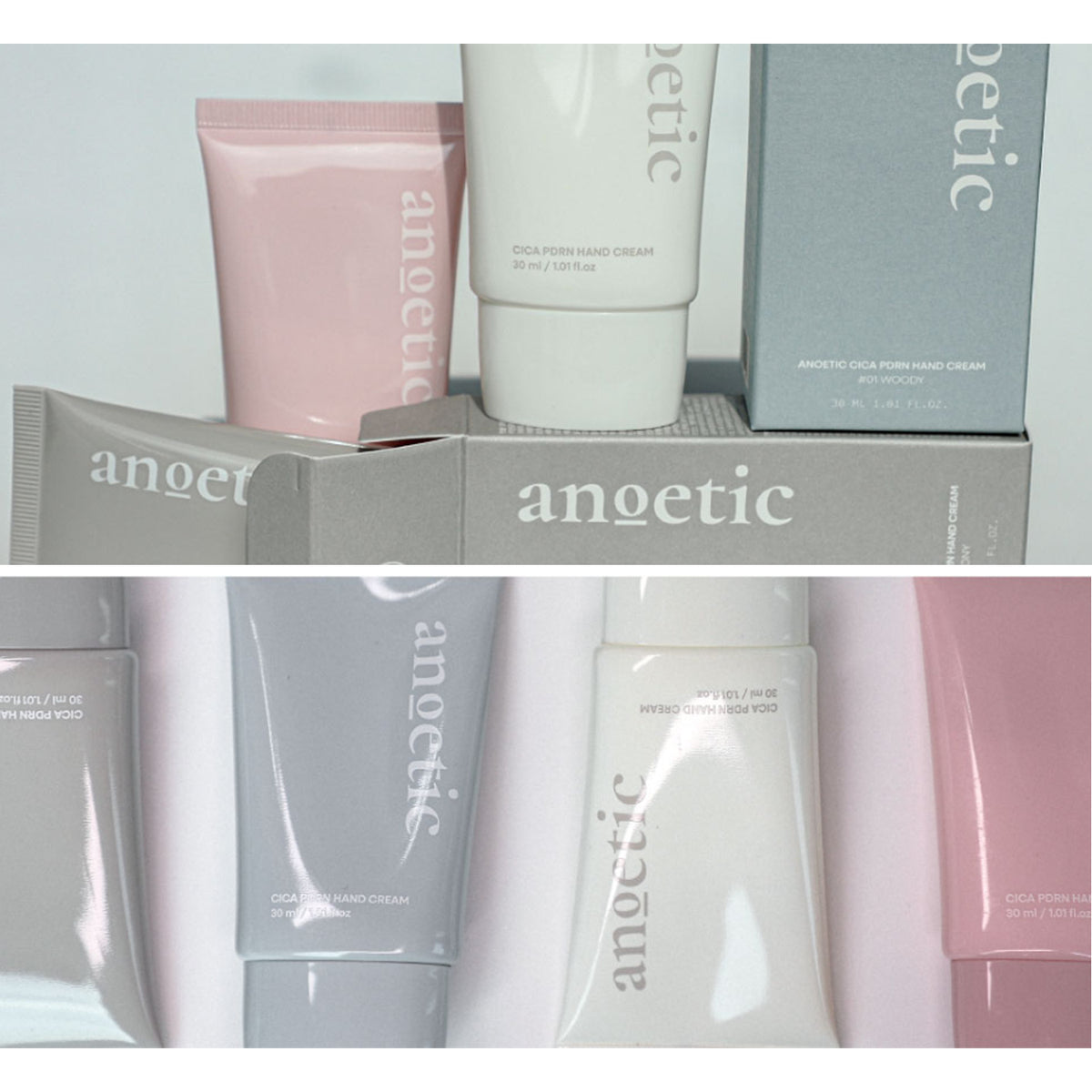 ANOETIC Cica PDRN Hand Cream (Choose 1 from 4 Scents)