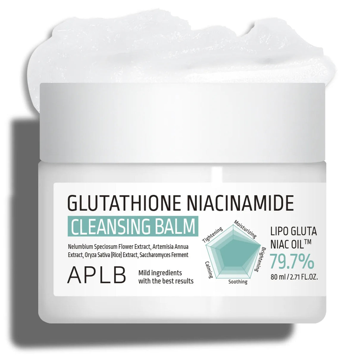 APLB Glutathione Niacinamide Cleansing Balm 80ml