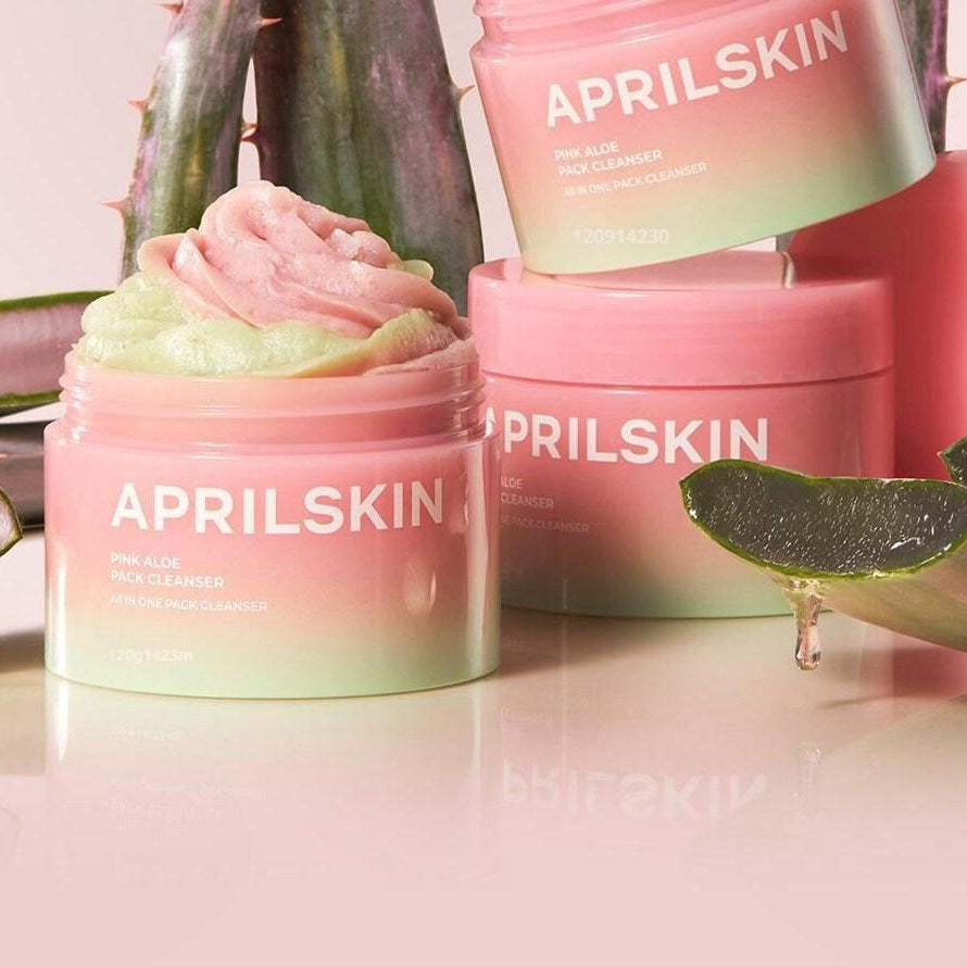 APRILSKIN Pink Aloe Pack Cleanser 120g